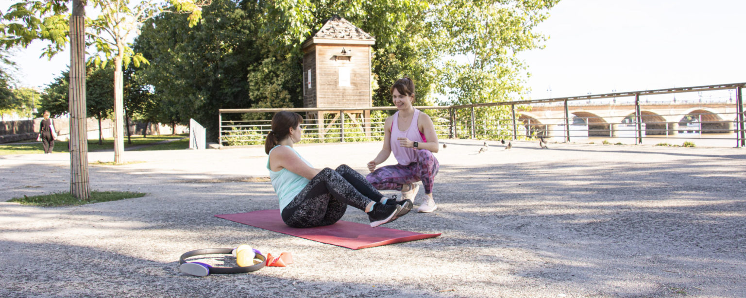 Béatrice Valéro Coach Sportif Bordeaux séance abdominaux