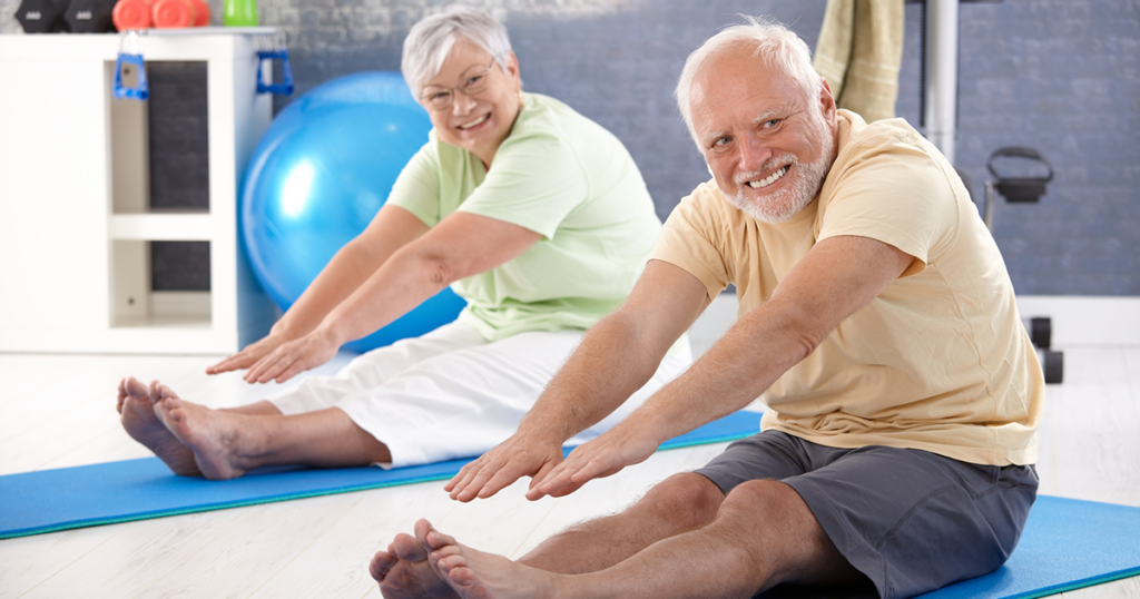 sport séniors à domicile